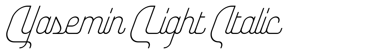 Yasemin Light Italic
